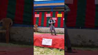 Pashto Dance beautifully presented by Kupwara boy in Machil School || HSS Dudi #culture #pashtosong