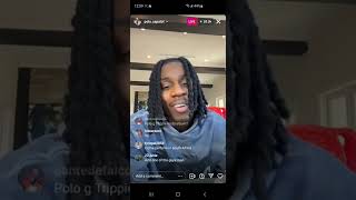 Polo G Capalot IG Live