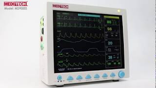 China Multi-Parameter patient monitor with 7 Parameters