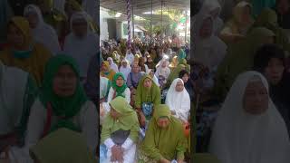 Ceramah Ibu Hj Nok Jumaeroh mantan anggota DPRD Kab. Brebes / Ketua Umum NU Kec. Ketanggungan