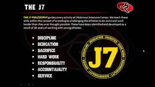 J Robinson Intensive Camps Webcast 2016 - What to Expect at Camp?