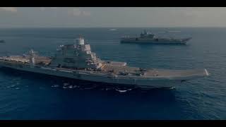 Indian carrier battle group #insvikrant #insvikramaditya #navy