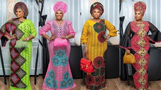 ANKARA AND LACE BUBU/KAFTAN STYLES 2023