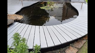 Composite decking is shipped directly from the factory at wholesale price.