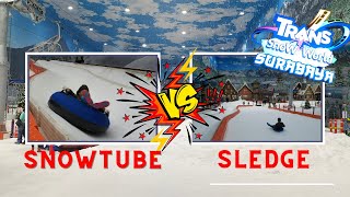 SERU-SERUAN MAIN SALJU DI SURABAYA || TRANS SNOW WORLD SURABAYA