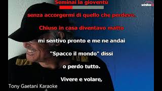 Franco Califano VIVERE E VOLARE [karaoke devoc+txt] by Tony Gaetani