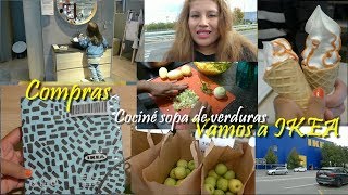 SOPA DE VERDURAS SUPER FACIL Y DELICIOSA | VAMOS A COMPRAR A IKEA | UNA PERUANA EN SUIZA