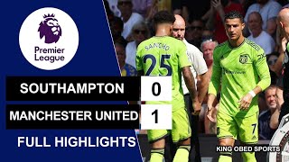 2022/23 English Premier League: Match Week 4: Southampton FC vs Manchester United