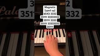 🧲 // follow my instagram: jessnotes123 #piano #pianotutorial #pianomusic #illit #kpop #magnetic