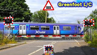 Greenfoot Level Crossing, North Lanarkshire