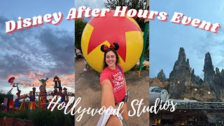 Going to an After Hours Event SOLO | Hollywood Studios Vlog | CEP 2024