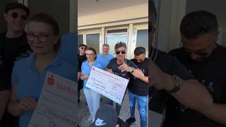 10.000€ an Krebskranke Kinder #chico #lotto #shortvideo #fyp #emotional