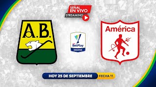 BUCARAMANGA VS AMERICA | EN VIVO | LIGA BETPLAY 2021 | FECHA 11