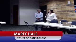 Arielle Live TV with MARTY HALE of CANNAGLOBE