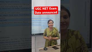 UGC NET Exam Date Announced | notification out #examdate #notification #ugcnet2024 #shorts