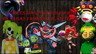 TOP 10 JEFES MAS PERTURBADORES EN SAGAS FAMOSAS DE NINTENDO ( ESPECIAL DE HALLOWEEN 2019 )