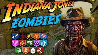 CAN INDIANA JONES SURVIVE CALL OF DUTY ZOMBIES!?! (Black Ops 3)