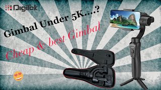 Digitek DSG 3 Axis Handheld Gimbal Review...!!