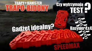 Gadżet którego nie wiedziałeś, że potrzebujesz - Testujemy TRAPO-BIDONY Speedmax