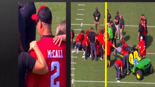 Prayers Pouring in for NC State Quarterback Grayson McCall After Terrifying Injury vs Wake Forest