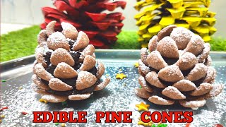 Edible Christmas Pine Cone Recipe🎄| Beautiful Christmas Treat