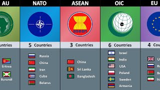 How Many Countries Hate The Same Alliance