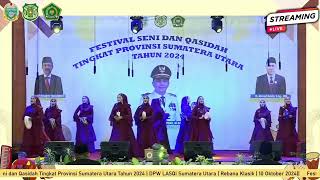 (LANGKAT) JUARA 2 REBANA KLASIK DEWASA PUTRI || FESTIVAL SENI & QASIDAH TINGKAT PROV. SUMUT, 2024