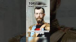 top 5 richest Man in history