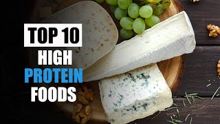 Top 10 High Protein Food | High Protein Diet | Wisdom