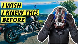 Top 10 things I wish I knew BEFORE Riding Motorcycles ( things no one talks about)