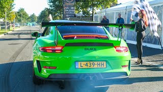 Porsche 991 GT3 RS with Titanium iPE Exhaust - LAUNCHES, Revs, LOUD Accelerations!