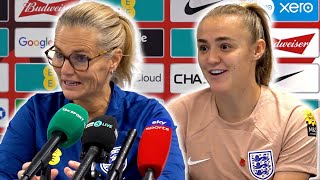 Sarina Wiegman and Georgia Stanway pre-match press conference | England Women v South Africa Women