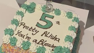 CELEBRATING ALISHA@5 | Thank you Jesus @PrettySarah31