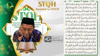 Muzakkir Saenong (SULTENG) Tilawah Dewasa || STQH Nasional 2023 Jambi