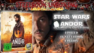 Unboxing - STAR WARS - ANDOR - SEASON 1 - 4K Steelbook von Disney