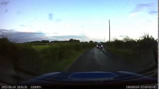 Subaru Impreza WRX - Fiesta ST close call