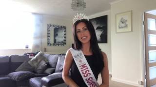 #MissEngland Sussex winner Naomi Faith