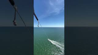 Parasailing in Mexico Beach, FL today.