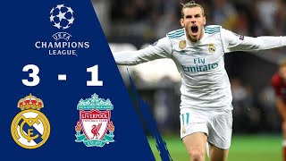 Real Madrid 3 -1 Liverpool |  Final  2018 Extended Highlights & Goals