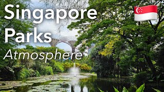 🇸🇬 Атмосфера Парков Сингапура в 4K: Gardens by the Bay, Cloud Forest and Flower Dome