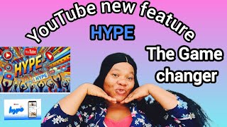 Update! YouTube new feature 'HYPE' The game changer for small creators #hype