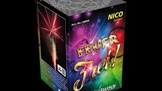 Nico Europe Feuer Frei Feuerwerk Neuheit 2017