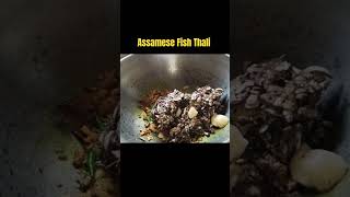 ✨ASSAMESE FISH THALI TENGAMORA PAT ARU MAS(FISH)| Fish with Banana Flower / Fish fry #fishthali