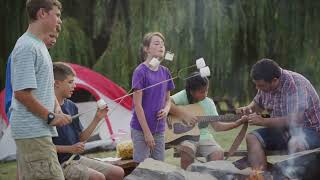 Chanson pour enfant Au camping