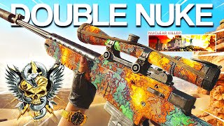 SNIPING ONLY DOUBLE NUCLEAR in Black Ops Cold War! (2 Nukes 1 Game)