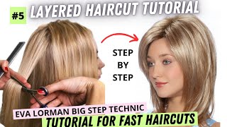 Women’s Haircut 2023 | How to Cut the Rhapsody Layered Haircut | Eva Lorman Step by Step Tutorial