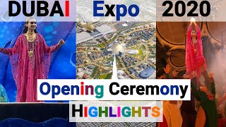 Expo 2020 opening ceremony highlights