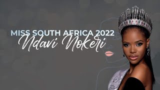 Miss South Africa 2022 - Ndavi Nokeri Full Performance 🇿🇦👑