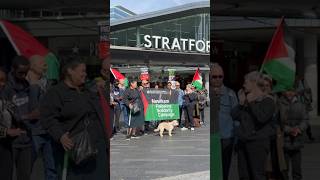 Newham Palestine Solidarity Campaign march in London in solidarity with Palestinians in Gaza 🇵🇸