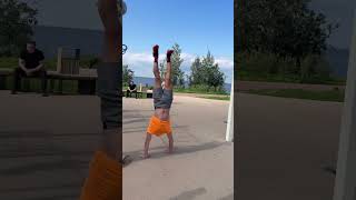 Просто хожу на руках(ноги устали от бега) #ershov_super #crossfit #workout